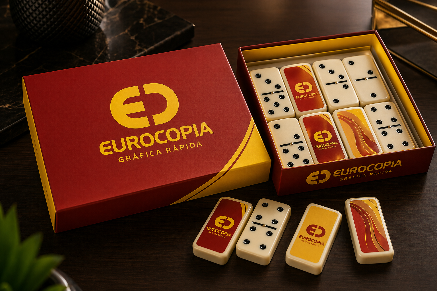 Dominos personalizados da Eurocopia